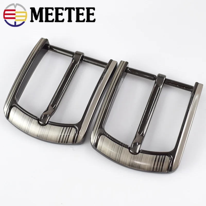 Meetee пряжки для ремня для мужчин металлическая пряжка модные джинсы Букле Де Ceinture пряжки для ремня 37-39 мм Сделай Сам кожевенное ремесло KY828