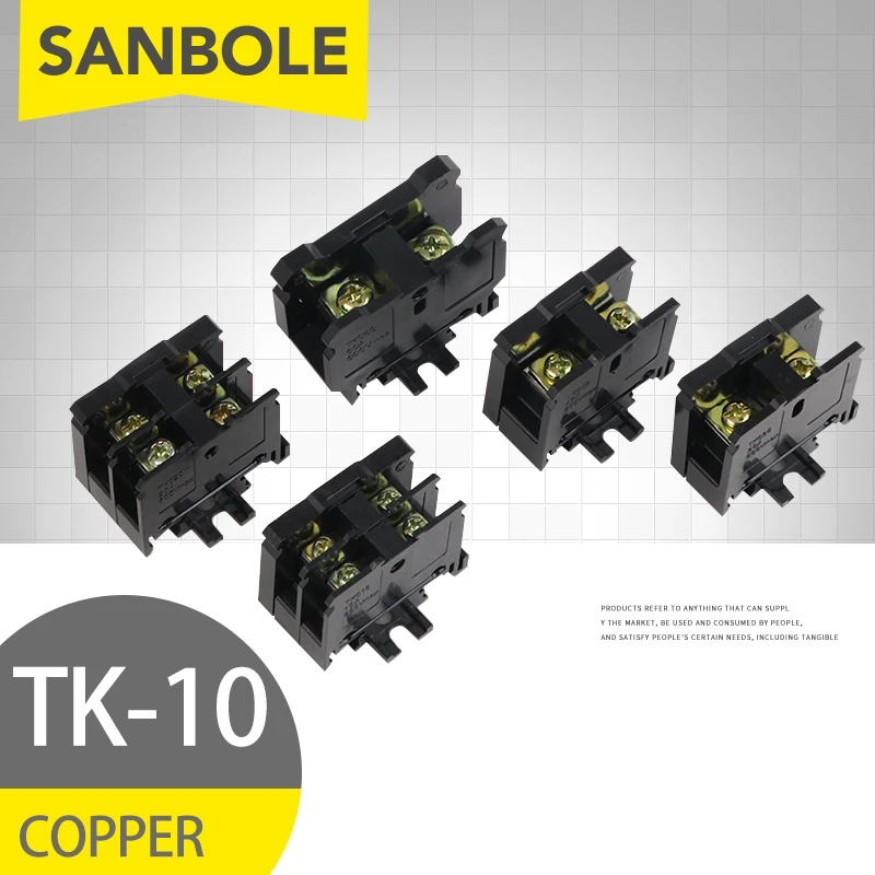 20 штук TK 10A 20A 30A 40A 60A 100A клеммные блоки для подключения разъём платформы черные
