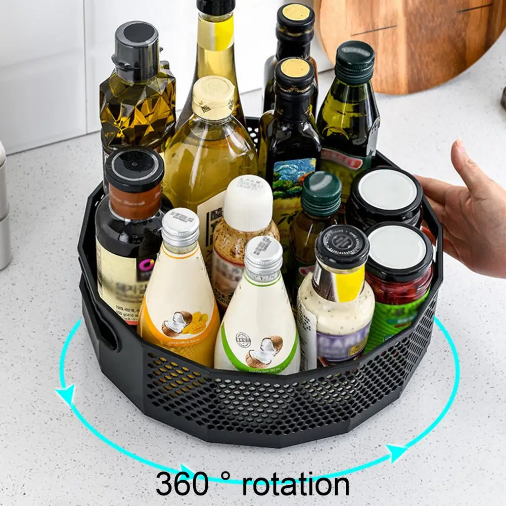 Assiette de Rangement Rotative à 360 ° pour Pot à Épices de