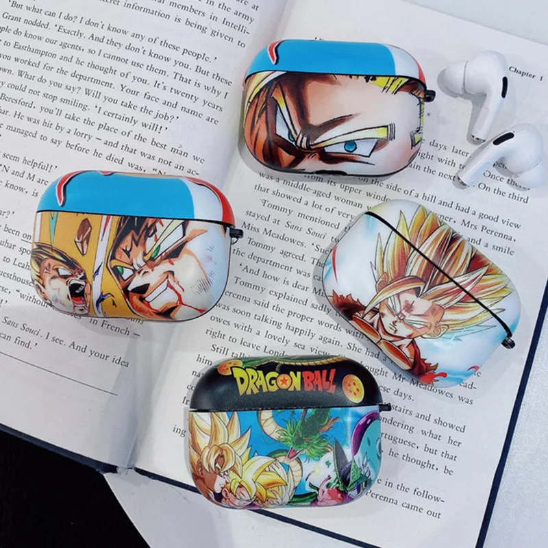 Японский аниме DBZ для AirPods Pro 3 чехол для Apple Dragon Ball Z чехол для наушников s для Airpods Pro TPU IMD аксессуары Защитная крышка