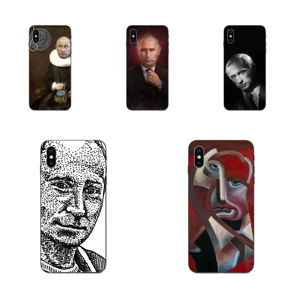 

For Xiaomi Mi Mix Max Note 2 2S 3 5X 6 6X 8 9 9T SE A1 A2 A3 CC9e Lite Play Pro F1 Soft Tpu Phone Case Mr Putin Portrait