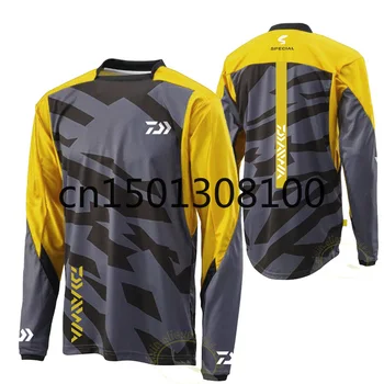 

2020 Daiwa Cycling Fishing Jerseys Anti-mosquito Fishing Clothing Long Sleeve Anti-UV Autumn Shirt Quick Dry Fishing Sportswear