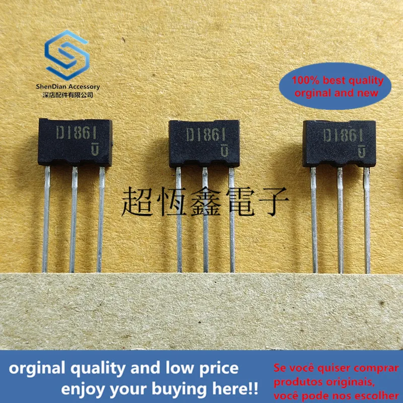 5pcs 100% orginal new 2SD1861 TV2 D1861 Epitaxial Planar NPN Silicon Darlington Transistors real photo |