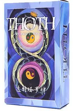 Стиль Таро карты английская/чийская версия divination игральные карты колода карт Таро для семьи вечерние карты игра, настольная игра - Цвет: 7