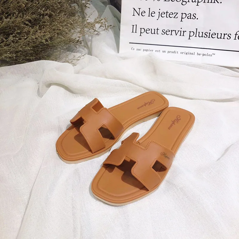 

2020 Summer New Women Shoes Slides Sandals and Slippers Sandals Female Slides Women and Slippers Furry Fur Slides for Women