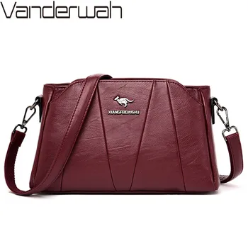 

Fashion Crossbody Bags For Women Shoulder Bag Designer Soft Leather Women Messenger Bags Sac A Main Female Handbags High Quality