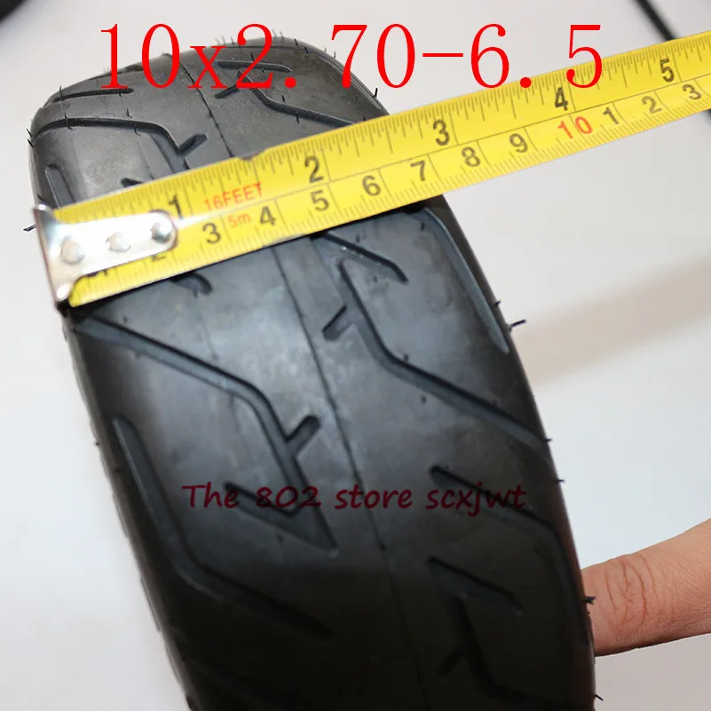 Хорошее качество 10 дюймов вакуумные шины 10x2. 70-6,5 бескамерные шины подходят для электрического скутера сбалансированные для многих размеров как это 10*2,70-6,5