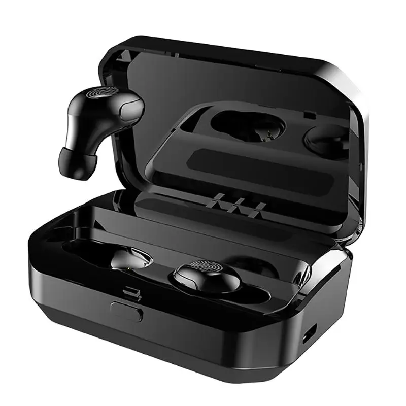 G12 TWS Bluetooth 5 0 Wireless Headset with Microphone Touch Control High fidelity Digital Display Earbuds with Charge Box