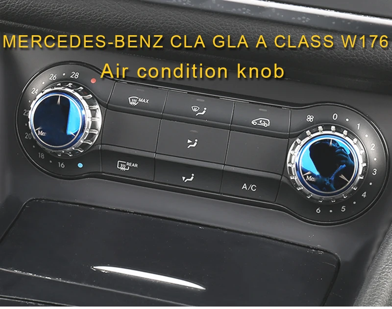 Gelinsi для Mercedes benz A class GLA CLA w176 Авто Кондиционер Ручка рамка накладка наклейка аксессуары