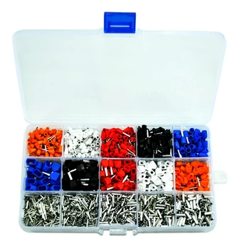 

2340Pcs/Lot Mixed Ferrule Kit Electrical Crimp Crimper Cord Wire End Terminal Block