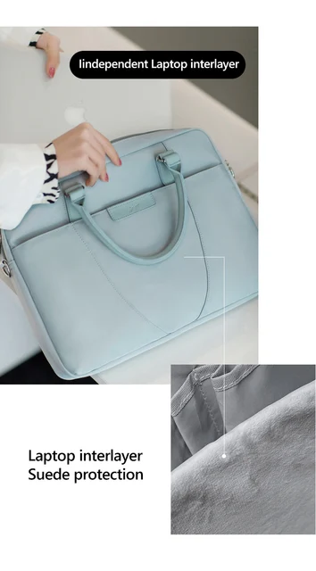 Tas Kantor Elegan 13 14 Tas Laptop 15In Tas Tangan Sederhana untuk Kantor Wanita  Tas Bahu Kasual Besar Tas Selempang Wanita X131 - AliExpress