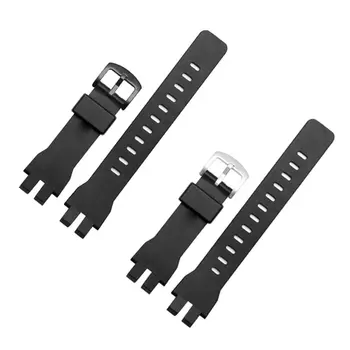 

Breathable Soft Silicone Watchband Wrist Strap Bracelet Replacement for Casio PRW-6000/6100/3000/3100 Smart Watch Accessories