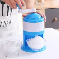 DIY Handle Portable Manual Ice Crusher Ice Slush Maker Home Snow Cone Ice Block Making Ice Shaver with Ice Bag 1