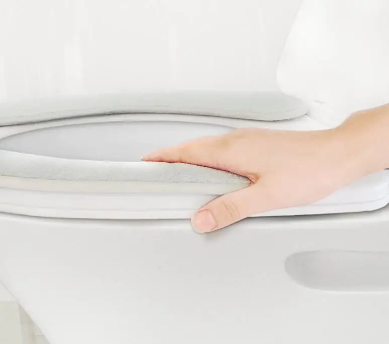 Xiaomi Qualitell Warm Soft Washable Toilet Seat Cover Mat Set for Home Decor Closestool Mat Seat Case Toilet Lid Cover Accessories (3)