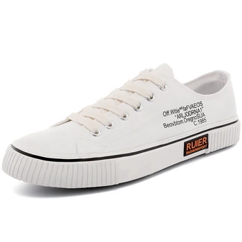 

New Casual Men's Vulcanize Shoes Sneakers Men Fashion Casual Lace-Up Colorful Canvas Sport Board Shoes Classic Design Sneakers