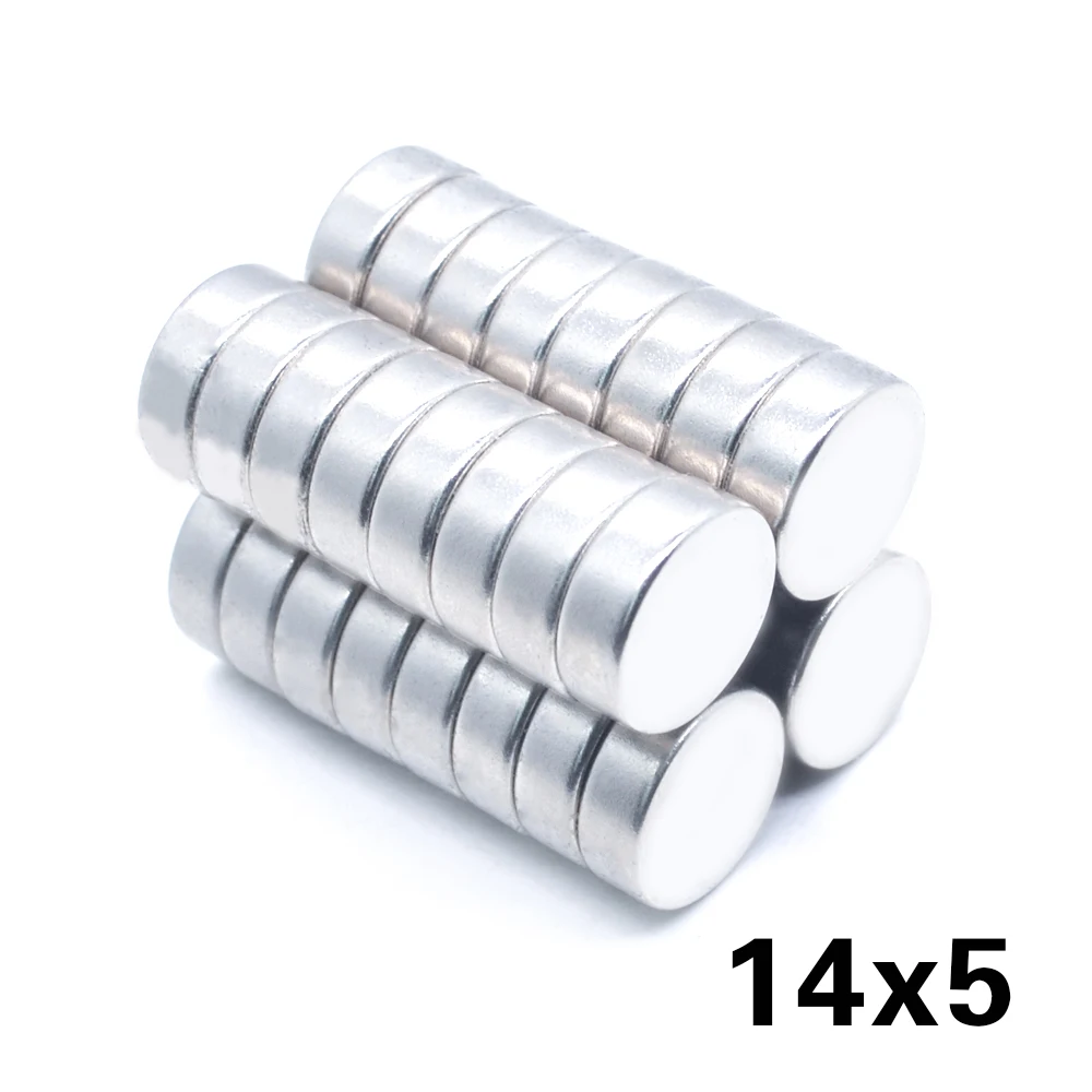 100pcs Super Strong Round Cylinder Disc 2 x10mm Rare Earth Neodymium N35 Magnets