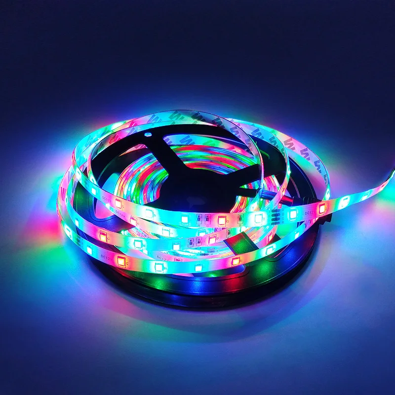Водонепроницаемая светодиодная лента 12 В постоянного тока 2835 RGB 1 5 м 60