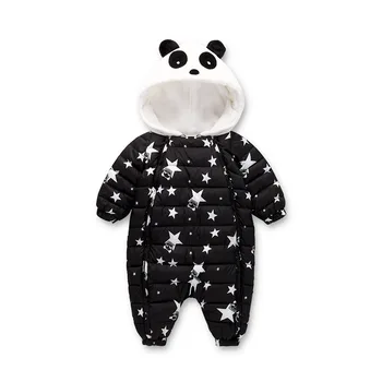 

2020 Spring Winter Baby Rompers Overalls Bodysuit Clothes Jumpsuit Newborn Girl Boy Duck Down Snowsuit Kids Infant Snow Wear