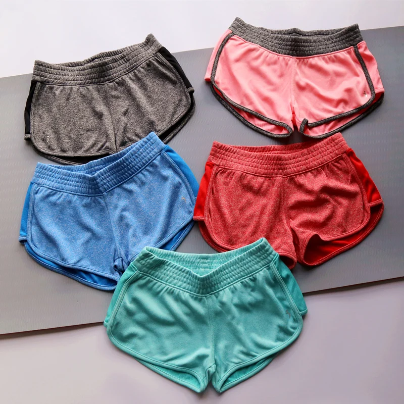 Pantalones cortos deportivos de calidad para mujer, Shorts de tela gruesa para gimnasio, Yoga, para playa, estampados, geniales, y _ - AliExpress Mobile