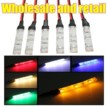 

IP65 Waterproof LED Strip Light 3528 SMD DC12V 3 Leds Flexible Light Auto Motorcycle Styling Waterproof Strip for Universal Car