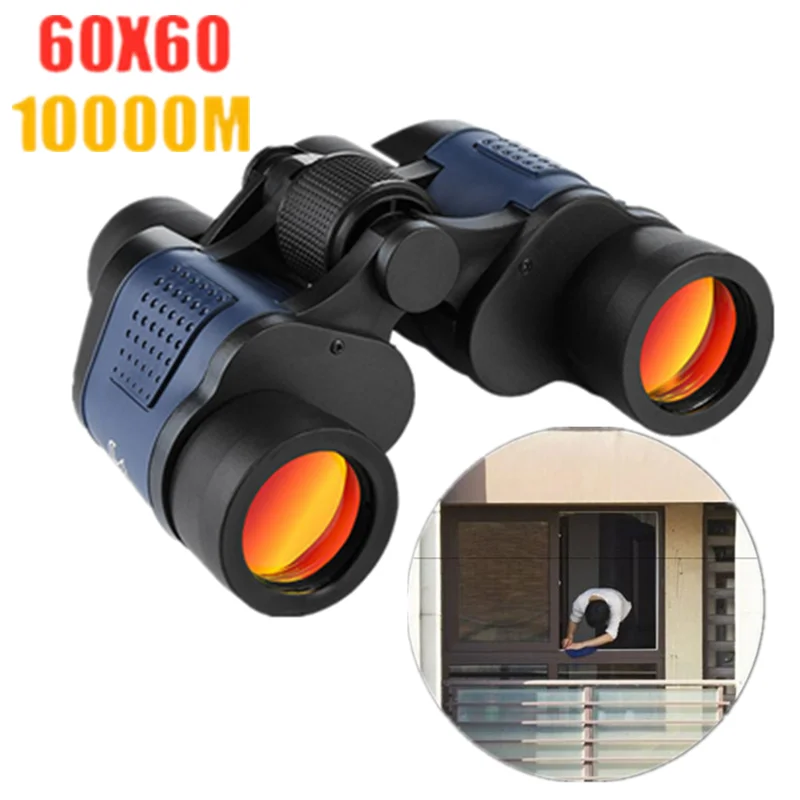 

10000M High Clarity Telescope 60X60 Binoculars Hd High Power For Outdoor Hunting Optical Lll Night Vision binocular Fixed Zoom