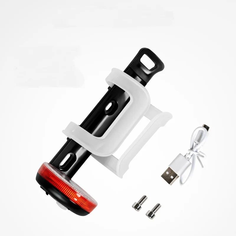 Usb зарядный светильник, держатель для бутылки с водой, клетка для ночной езды Предупреждение, Велоспорт, горная дорога, велосипед, велосипедная часть