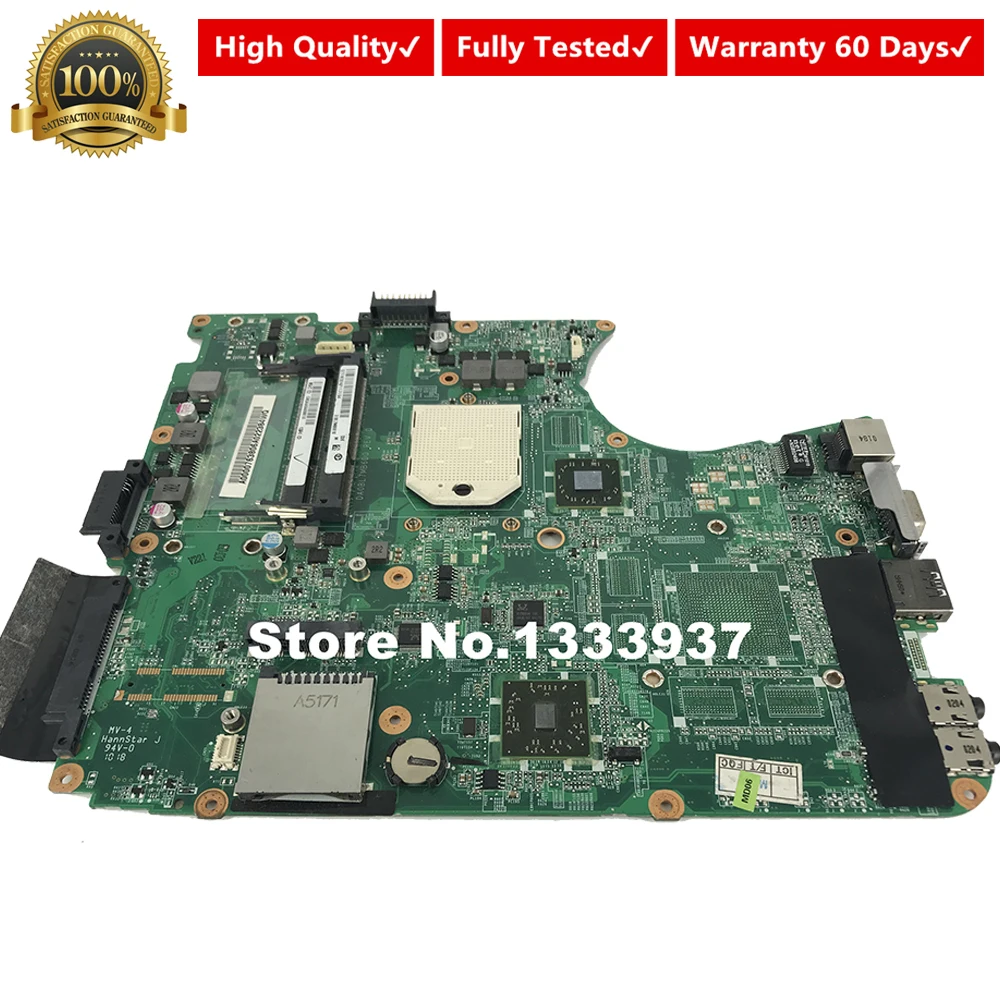 Материнская плата A000076380 для ноутбука toshiba satellite L650D L655D материнская
