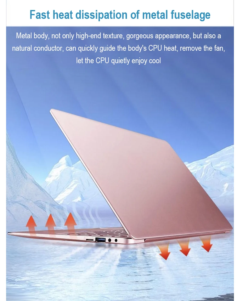 XUANYAO Laptops 15.6 inch Large Screen PC Computer Intel Celeron N4100 Gaming Laptop Ultra-thin Full Screen Notebook Office Work (8)