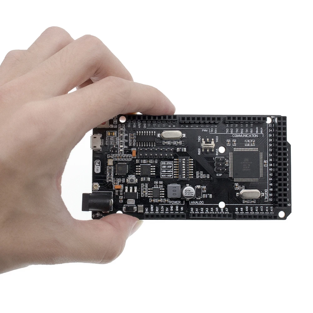 Mega2560 + Wi Fi R3 ATmega2560 ESP8266 32 Мб памяти Φ CH340G. Совместимость с Arduino Mega NodeMCU для WeMos MEGA