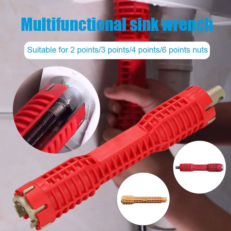 

Multifunctional Quick And Easy Pipe Installer Wrench Hand Tool