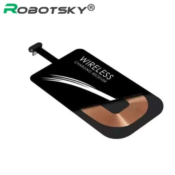 

Qi Type C Wireless Charger Receiver Pad Universal USB C Wireless Charging Receiver Adapter For Samsung Huawei Xiaomi