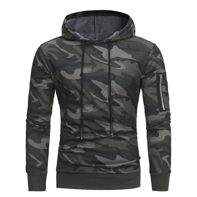

SHABIQI Fashion Camouflage Hoodies Men's Thicken Clothes Winter Sweatshirts Men Hip Hop Streetwear Casual Fleece Man Hoody