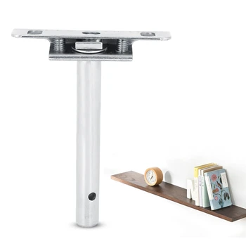 

10pcs 4in Floating Shelf Bracket Concealed Mounting Bracket Plate Shelf Support for Wall Bookshelf