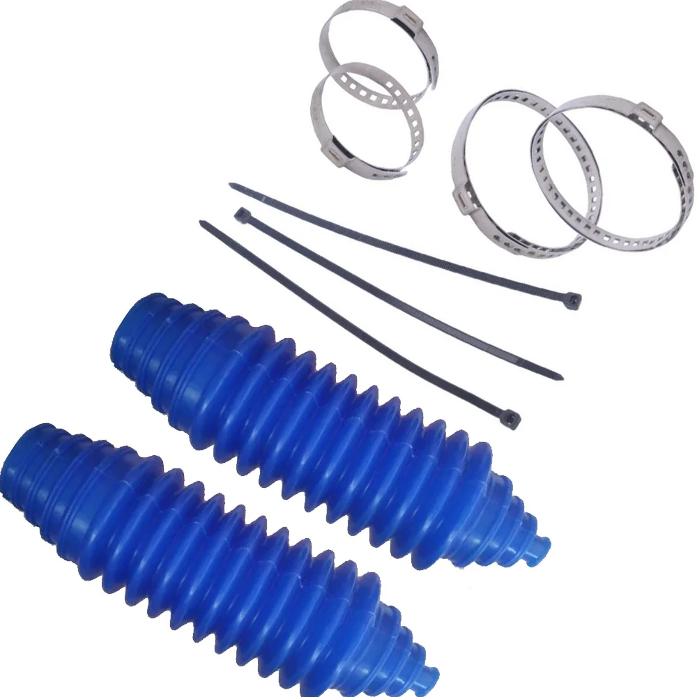 CV Boot Kit Universal Silicone Rack And Pinion Steering Boot Pinion Gaiter Kit for All Cars 2 Set steering rack boot