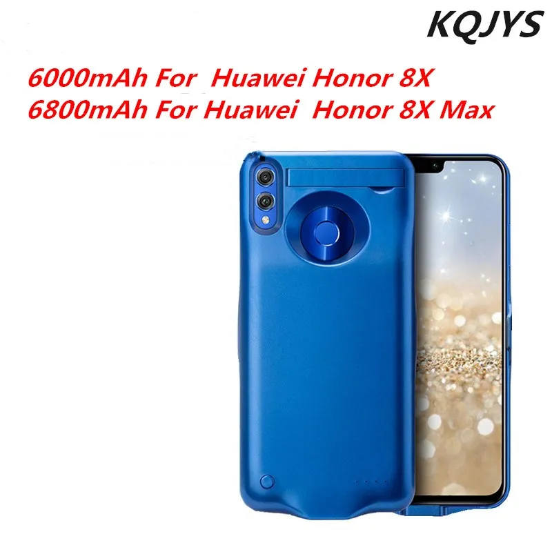 KQJYS ультра тонкий чехол для huawei Honor 8X power чехол для зарядного устройства чехол s для huawei Honor 8X Max резервный внешний аккумулятор чехол для зарядки