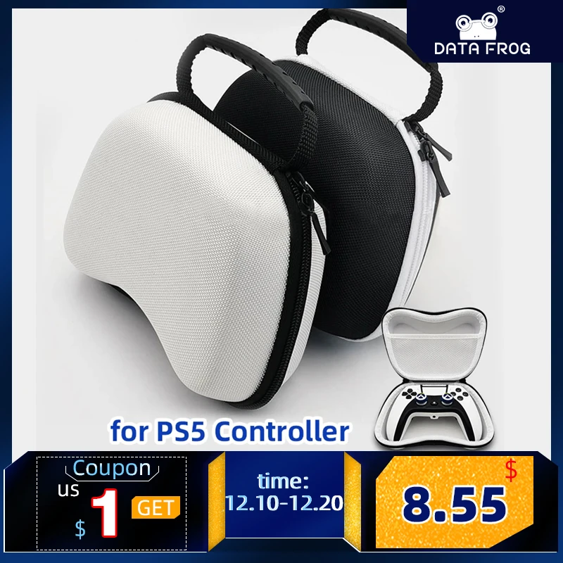 

Data Frog EVA Hard Protective Case for PS5 Gamepad Travel Carrying Portable Bag for PS4 Controller Case For Xbox Series Handle