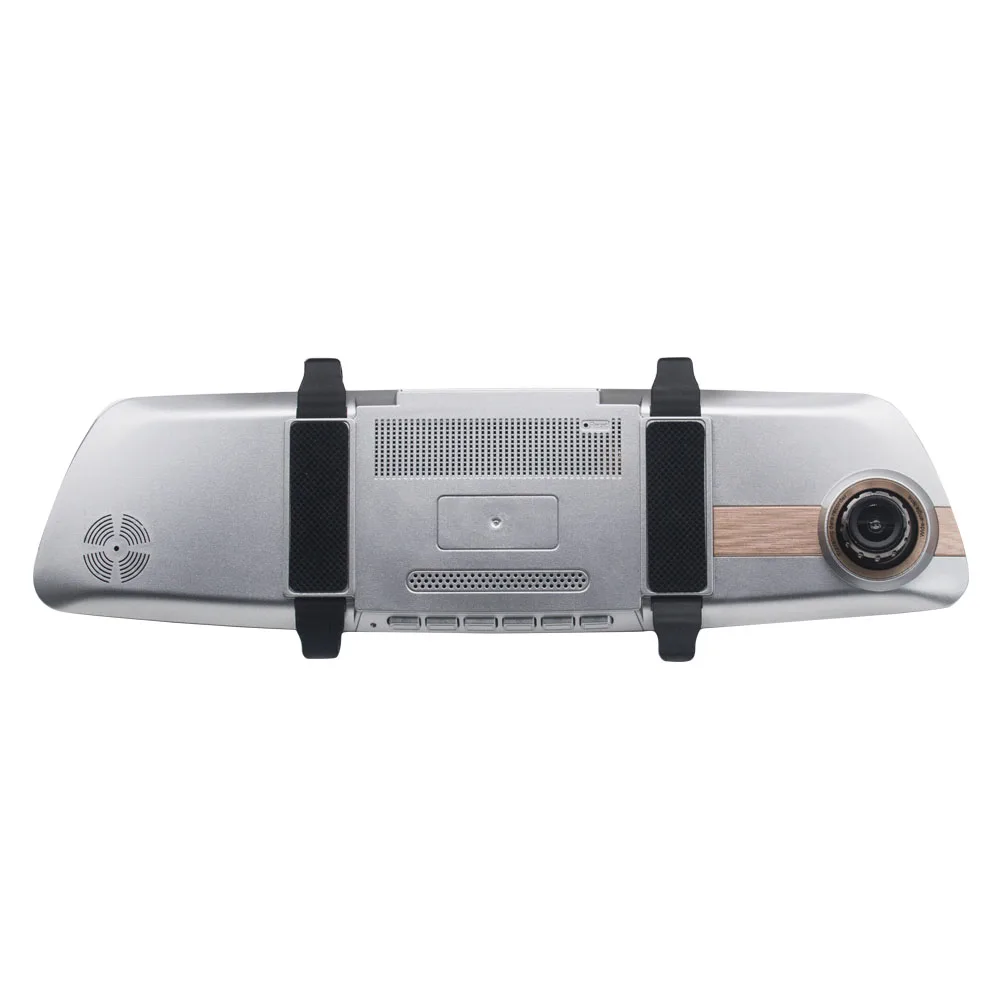 " Full HD 1080p камера ночного видения с сенсорным экраном зеркало заднего вида Автомобильная Dvr камера Авто двойной объектив видео рекордер g-сенсор