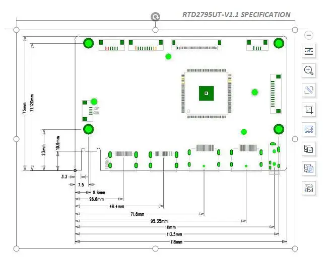 4K плата контроллера Поддержка HDMI DP v-by-one разъем с разрешением 3840x2160 edp 40 pin ЖК-экран LQ133D1JX31