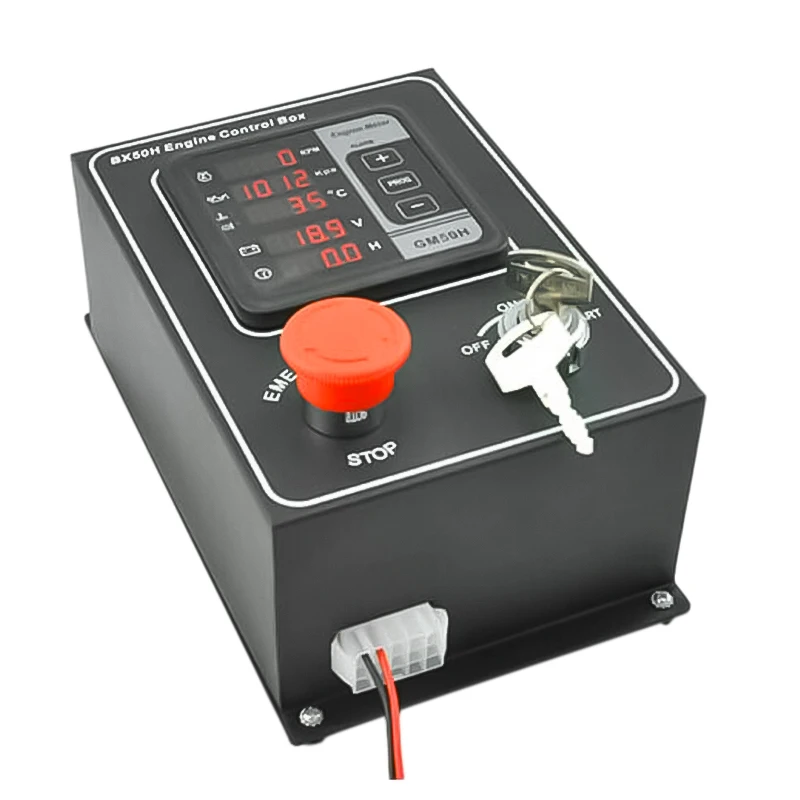 Многофункциональный контроллер генератора GM50H Цифровой Измеритель двигателя