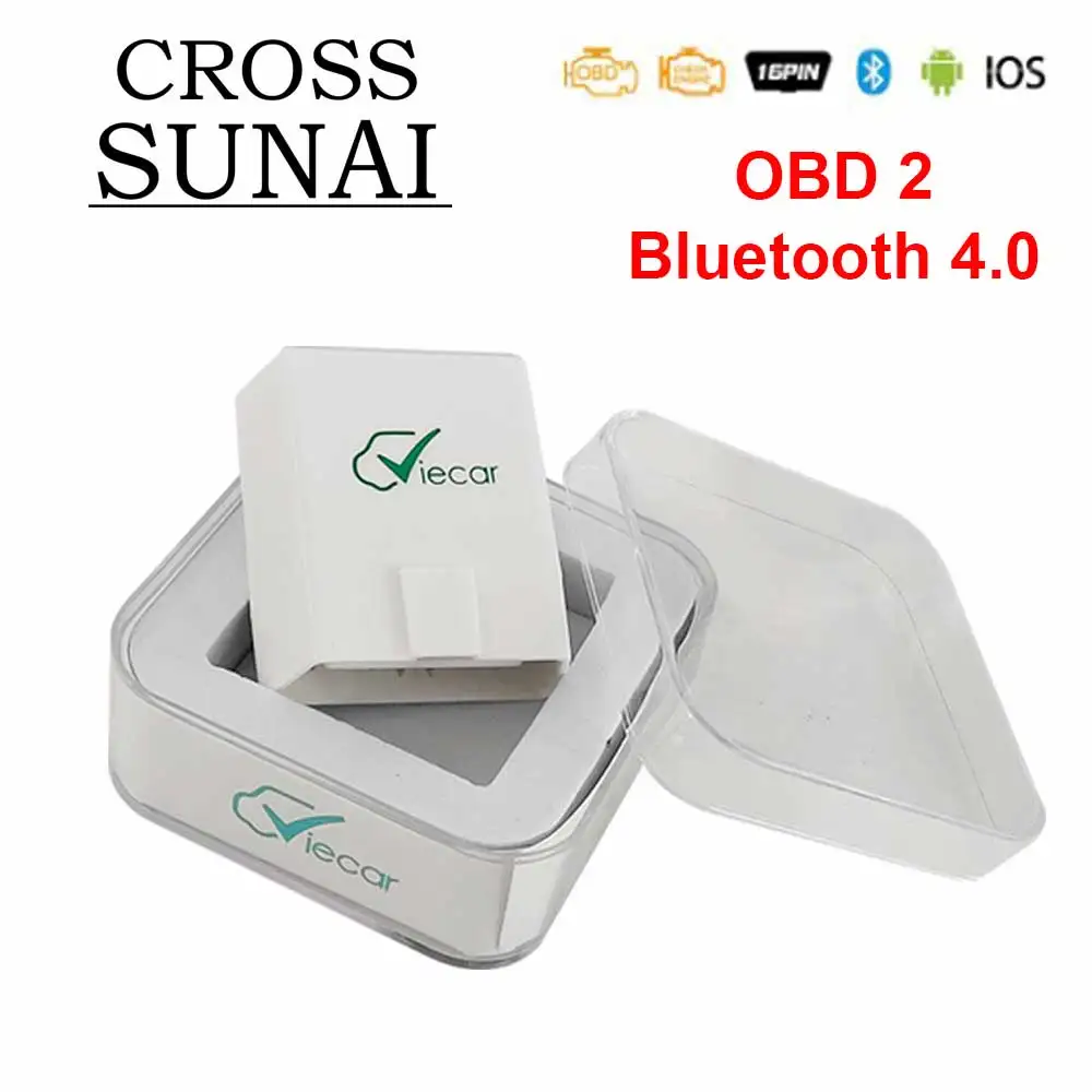 Cena Viecar ELM 327 V1.5 PIC18F25K80 OBD2 Bluetooth 4.0 skaner ODB2 dla systemu Android IOS OBD OBD 2 samochodów diagnostyczne Auto narzędzie elm327 v1.5