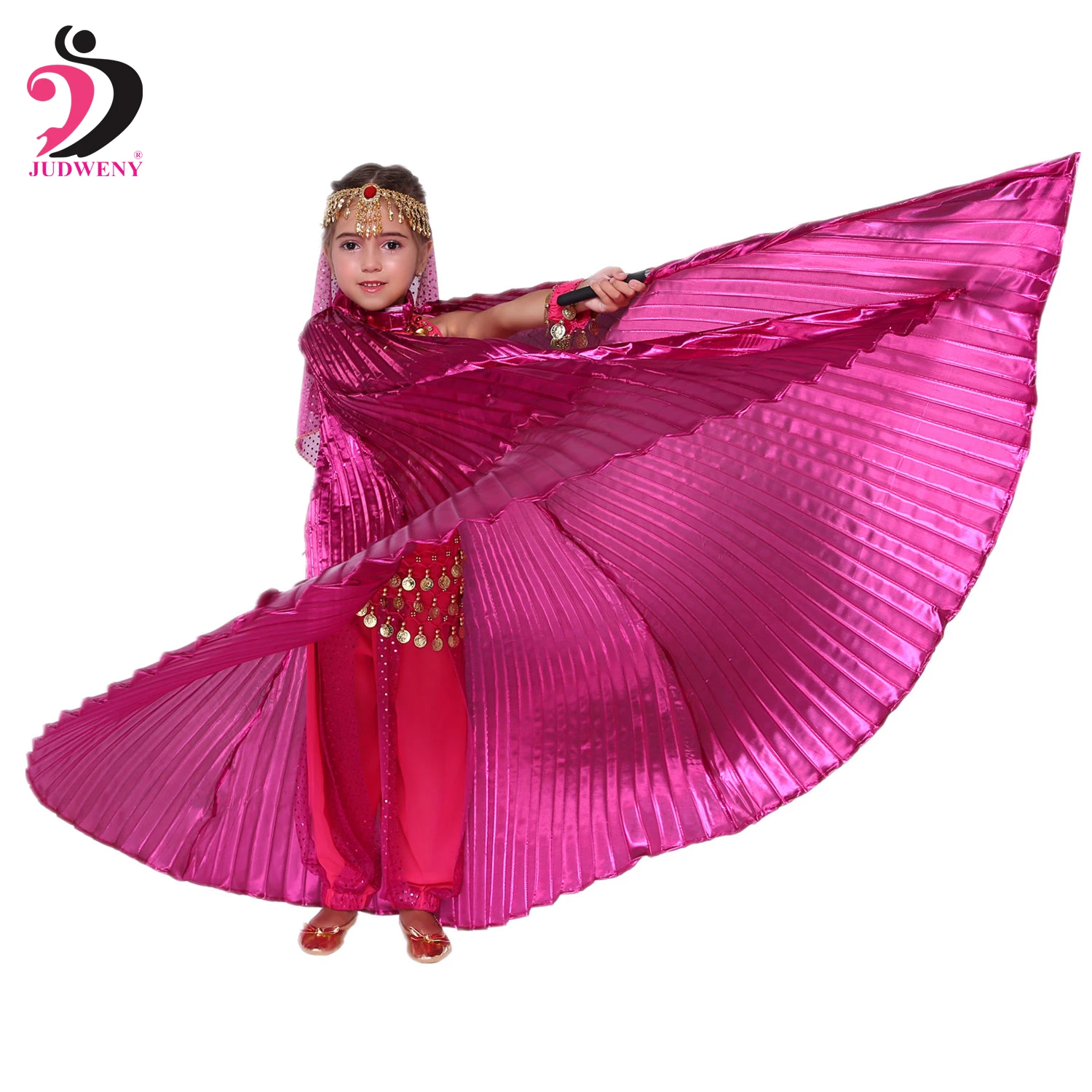 Крылья для танца живота, палочки, сумка Isis, крылья для танца живота, египетские костюмы для танца живота, набор для детей, девочек, детей, золото, 10 цветов
