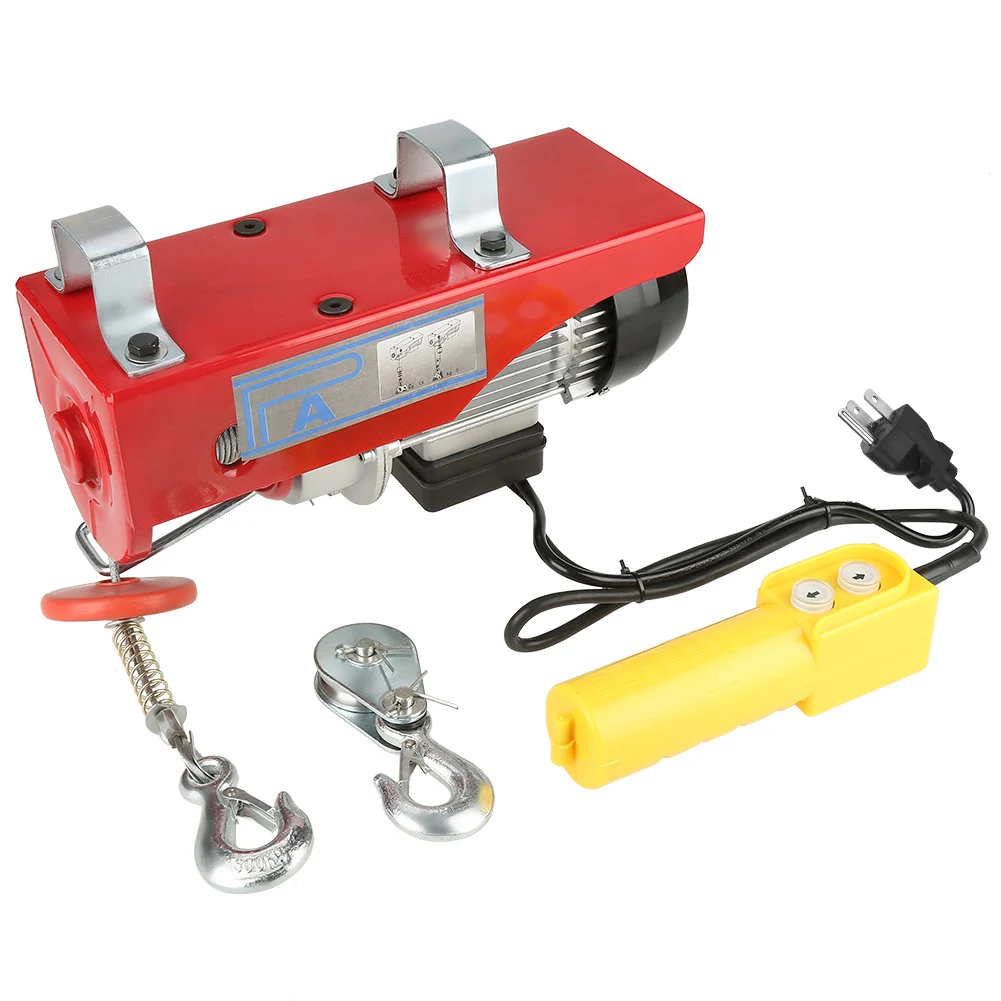 

Electric Hoist Electric Cable Hoist Lifting Wire Hanging Crane Electric Hoists US Plug 110V Dropshipping