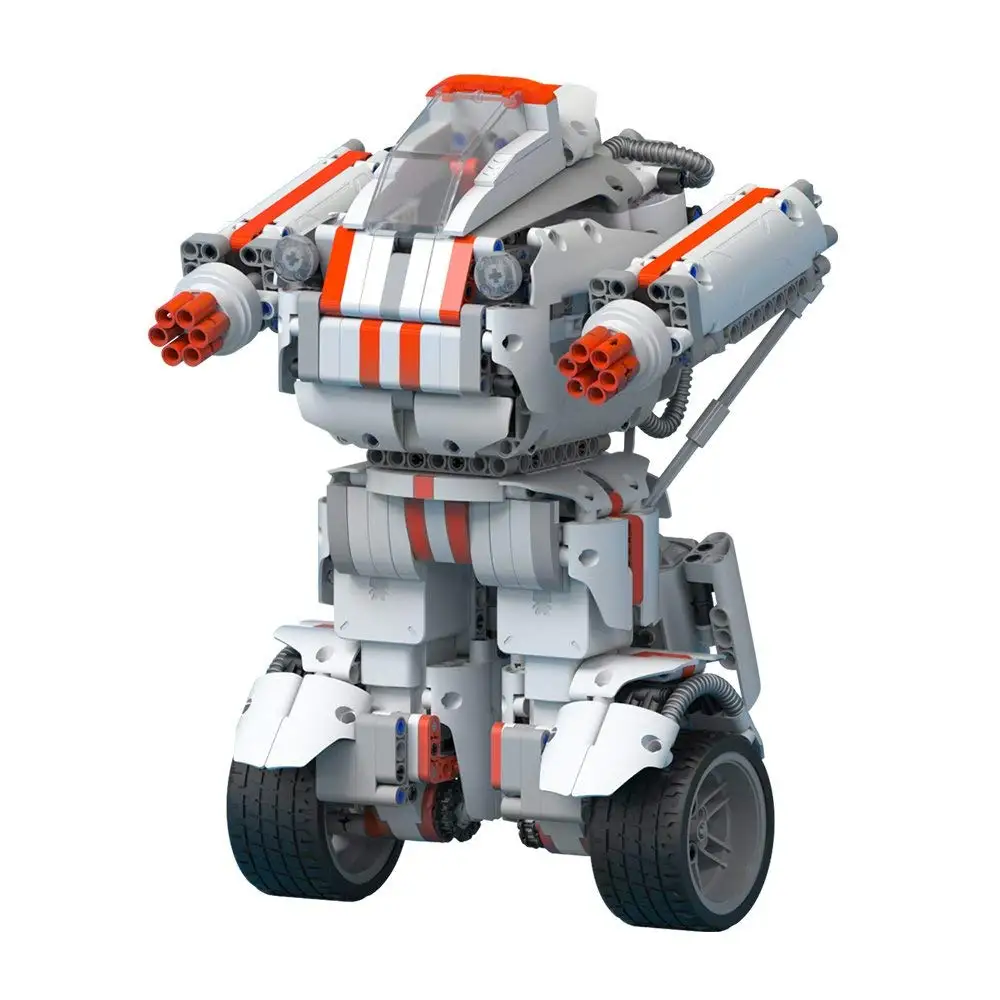 

Wifi Cartoon Building Blocks Robot Toy Controlled by Phone