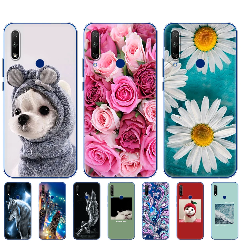 Силиконовый чехол для Honor 9X Global Premium мягкая задняя крышка из ТПУ телефона Huawei |