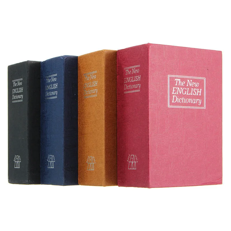 

Home Storage Safe Box Dictionary Book Bank Money Cash Jewellery Hidden Secret Security Locker With 2 Keys Lock Drop Shipping