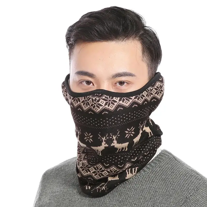 3 в 1 теплая велосипедная Ветрозащитная маска защитная маска для защиты лица Зимний шарф на шею аксессуары для одежды на Рождество - Цвет: 3