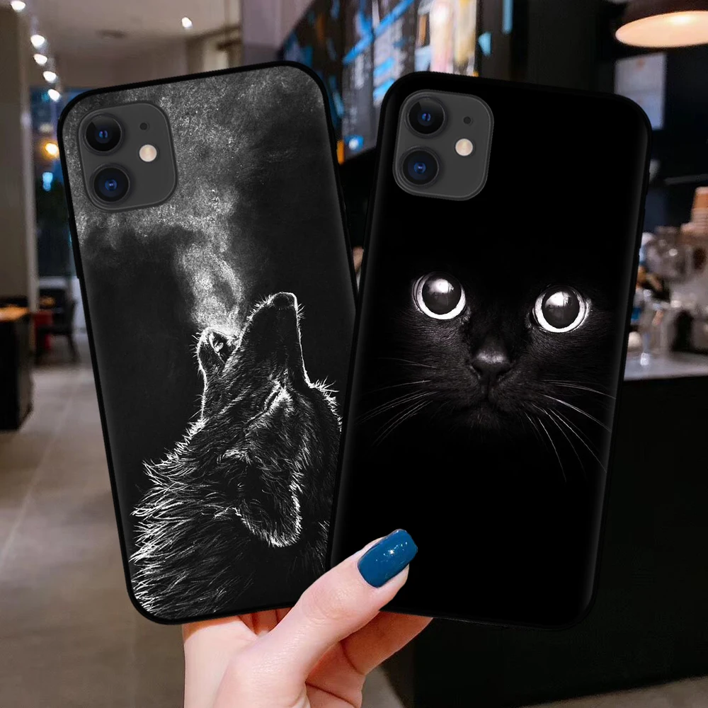 Мягкие силиконовые чехлы для iPhone 12 Mini XR X XS 11 Pro Max 8 7 6 6S Plus | Мобильные телефоны и