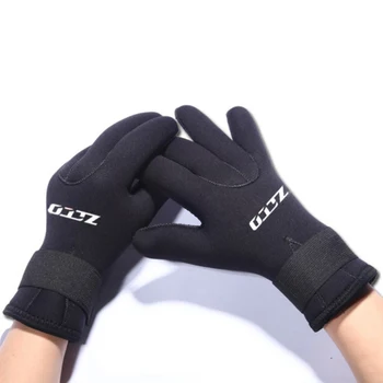 

Hot 3mm Diving Gloves anti-slip Spearfishing Adjustable Hunting Hand Protector Keep Warm Gloves
