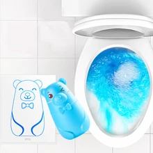 Мишка-образный очищающий жидкий гель для туалета процесс Hands-free of Touch очищающее средство активный фактор удаляет макулярное пятно мочи