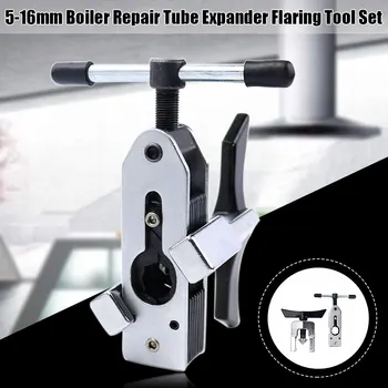

5-16mm Flaring Tool Set Tube Expander Heat Exchanger Manual DIY Boiler Refrigerator Radiator Condenser For Eccentric Cone Type